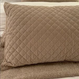 Restoration Hardware king shams